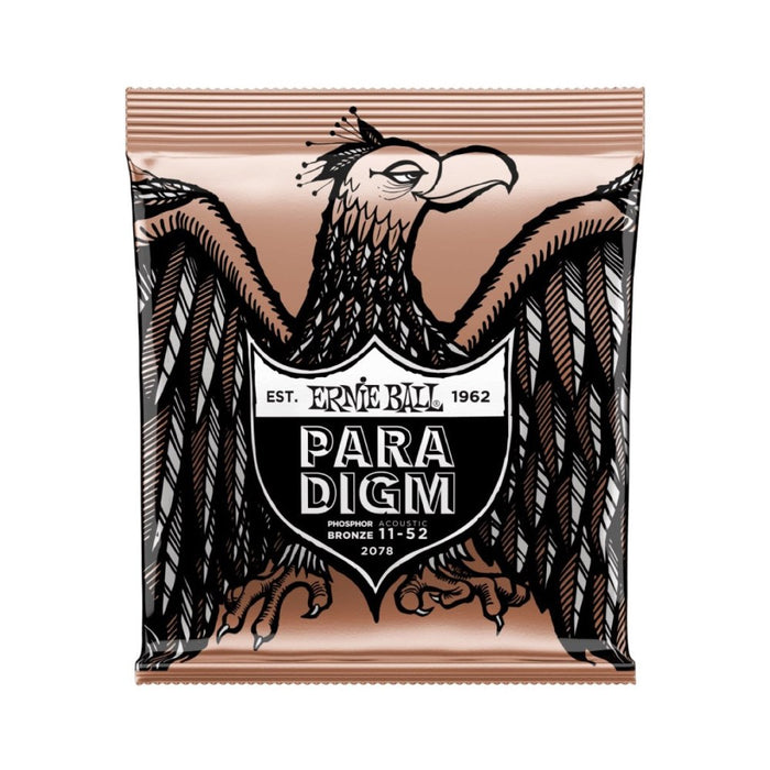 Ernie Ball | Paradigm | Phosphor Bronze | ACOUSTIC Guitar Strings | Light | 11 - 52 | 3 Pack | P03318 (P03318) - Gsus4