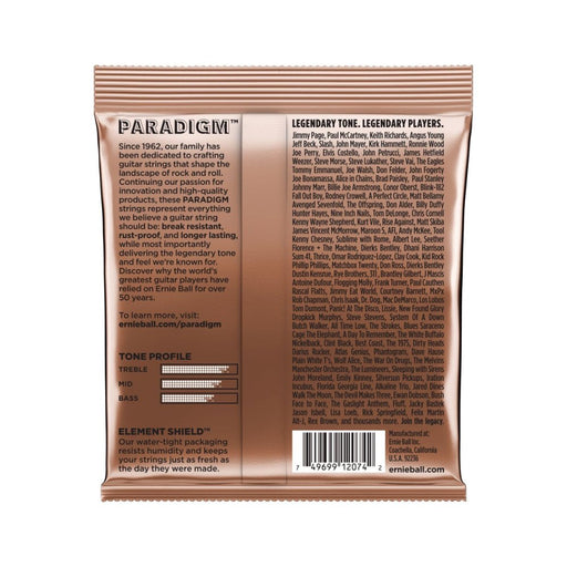 Ernie Ball | Paradigm | Phosphor Bronze | ACOUSTIC Guitar Strings | Medium | 13 - 56 | P02074 (P02074) - Gsus4