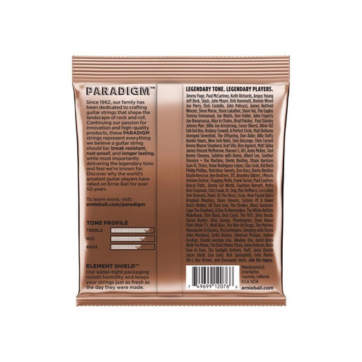 Ernie Ball | Paradigm | Phosphor Bronze | ACOUSTIC Guitar Strings | Medium Light | 12 - 54 | P02076 (P02076) - Gsus4