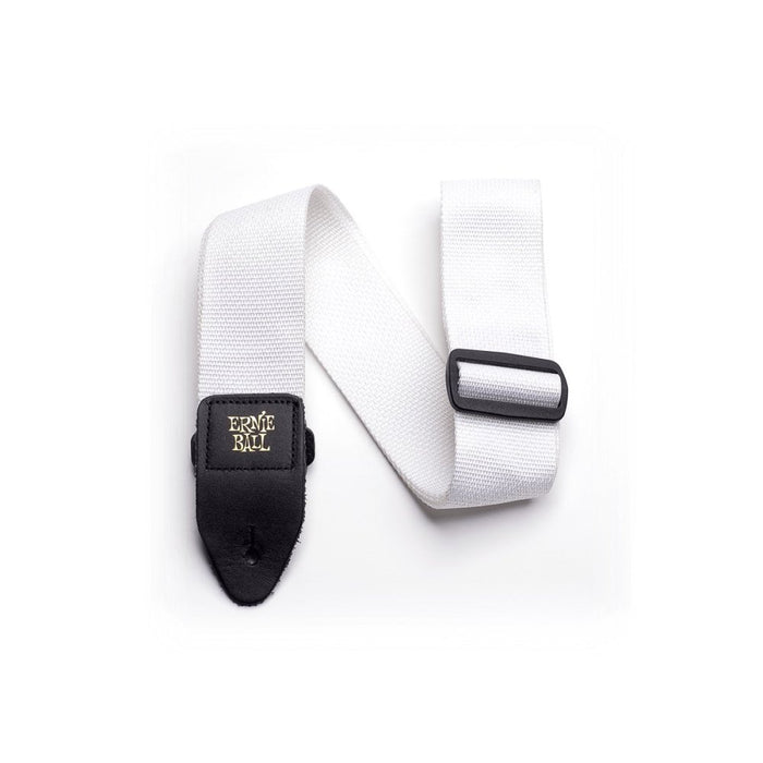 Ernie Ball | Polypro Guitar Strap | White | P04036 (P04036) - Gsus4