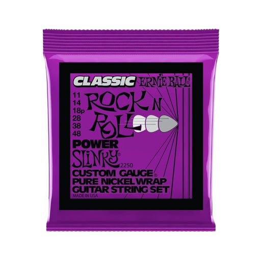 Ernie Ball | Power Slinky | Classic Rock n Roll | Pure Nickel | ELECTRIC Guitar Strings | 11 - 48 | P02250 (P02250) - Gsus4