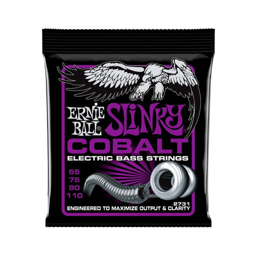 Ernie Ball | Power Slinky | Cobalt | BASS 4 Strings | 55 - 110 | P02731 (P02731) - Gsus4