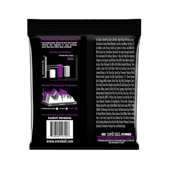 Ernie Ball | Power Slinky | Cobalt | ELECTRIC Guitar Strings | 11 - 48 | P02720 (P02720) - Gsus4