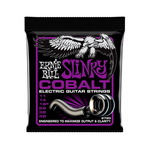 Ernie Ball | Power Slinky | Cobalt | ELECTRIC Guitar Strings | 11 - 48 | P02720 (P02720) - Gsus4