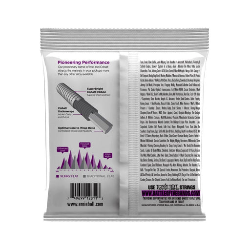 Ernie Ball | Power Slinky | Flat Wound | BASS 4 Strings | 55 - 110 | P02811 (P02811) - Gsus4