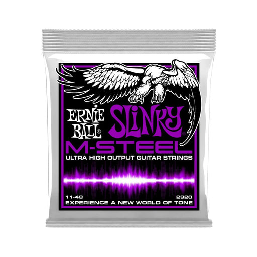 Ernie Ball | Power Slinky | M - Steel | ELECTRIC Guitar Strings | 11 - 48 | P02920 (P02920) - Gsus4