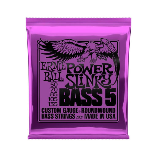 Ernie Ball | Power Slinky | Nickel Wound BASS 5 Strings | 50 - 135 | P02821 (P02821) - Gsus4