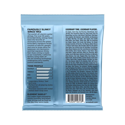 Ernie Ball | Primo Slinky | Nickel Wound ELECTRIC Guitar Strings | 9.5 - 44 | P02212 (P02212) - Gsus4