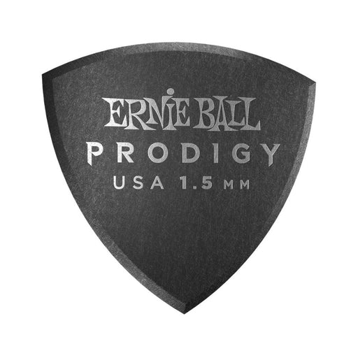 Ernie Ball | Prodigy Picks | Large Shield | Black | 1.5mm | 6 Pack | P09332 (P09332) - Gsus4