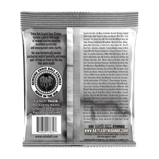 Ernie Ball | Regular Slinky | Coated BASS 4 Strings | 50 - 105 | P03832 (P03832) - Gsus4