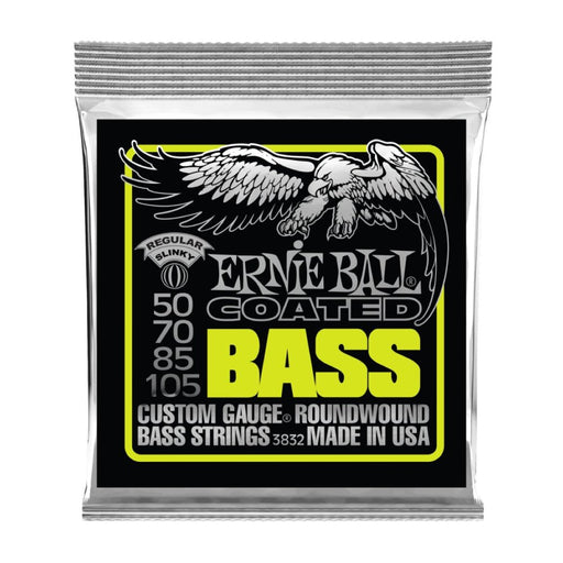 Ernie Ball | Regular Slinky | Coated BASS 4 Strings | 50 - 105 | P03832 (P03832) - Gsus4