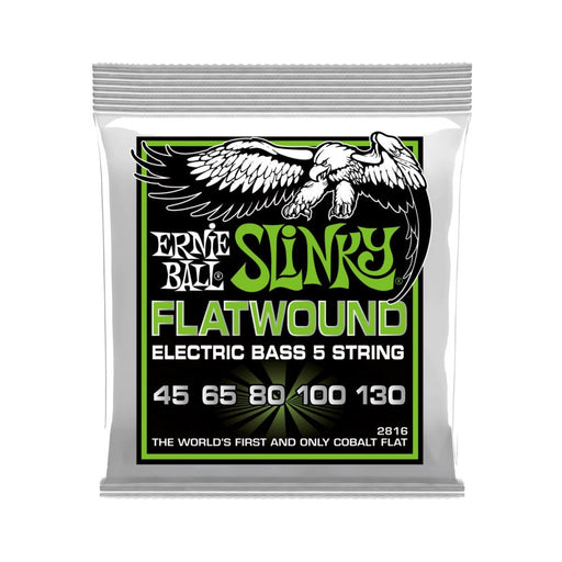 Ernie Ball | Regular Slinky | Flatwound BASS 5 Strings | 45 - 130 | P02816 (P02816) - Gsus4