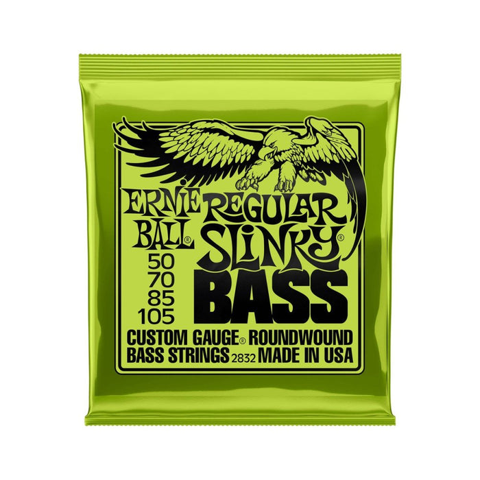 Ernie Ball | Regular Slinky | Nickel Wound BASS 4 Strings | 50 - 105 | P02832 (P02832) - Gsus4