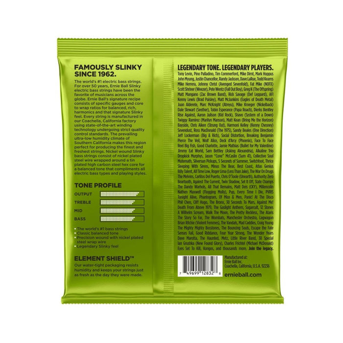 Ernie Ball | Regular Slinky | Nickel Wound BASS 4 Strings | 50 - 105 | P02832 (P02832) - Gsus4