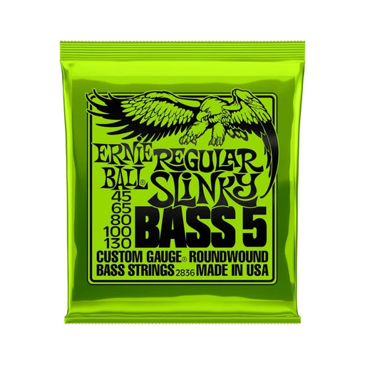 Ernie Ball | Regular Slinky | Nickel Wound BASS 5 Strings | 45 - 130 | P02836 (P02836) - Gsus4