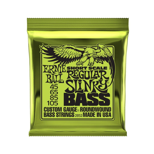 Ernie Ball | Regular Slinky | Nickel Wound Short Scale BASS 4 Strings | 45 - 105 | P02852 (P02852) - Gsus4