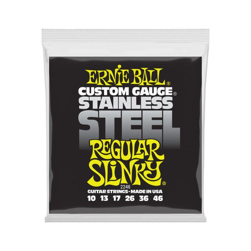 Ernie Ball | Regular Slinky | Stainless Steel Wound | ELECTRIC Guitar Strings | 10 - 46 | P02246 (P02246) - Gsus4