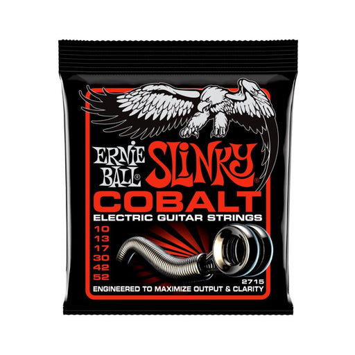 Ernie Ball | Skinny Top Heavy Bottom Slinky | Cobalt | ELECTRIC Guitar Strings | 10 - 52 | P02715 (P02715) - Gsus4