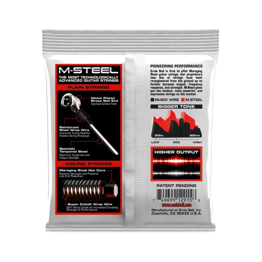 Ernie Ball | Skinny Top Heavy Bottom Slinky | M - Steel | ELECTRIC Guitar Strings | 10 - 52 | P02915 (P02915) - Gsus4