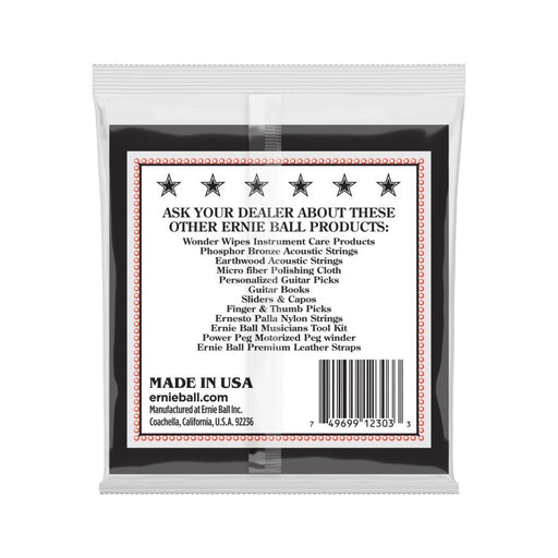 Ernie Ball | Stainless Steel | TENOR BANJO 4 Strings | Loop End | Medium | 10 - 30 | P02303 (P02303) - Gsus4