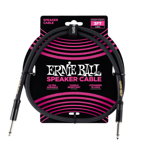 Ernie Ball | Straight Speaker Cable | 1m | P06071 (P06071) - Gsus4
