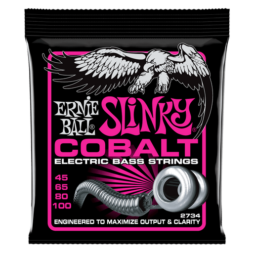 Ernie Ball | Super Slinky | Cobalt | BASS 4 Strings | 45 - 100 | P02734 (P02734) - Gsus4