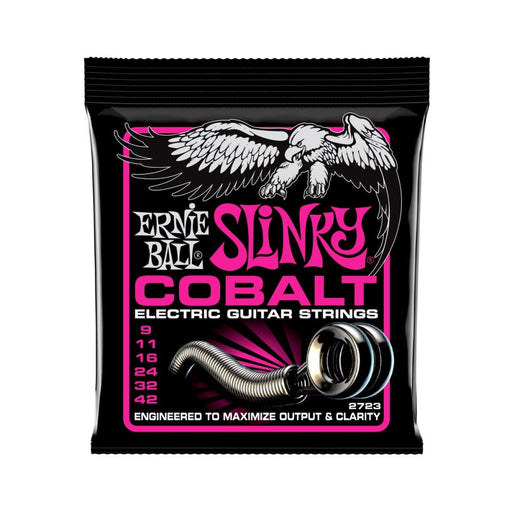 Ernie Ball | Super Slinky | Cobalt | ELECTRIC Guitar Strings | 9 - 42 | P02723 (P02723) - Gsus4