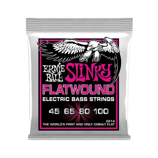 Ernie Ball | Super Slinky | Flatwound BASS 4 Strings | 45 - 100 | P02814 (P02814) - Gsus4