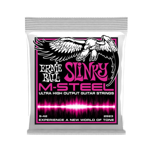 Ernie Ball | Super Slinky | M - Steel | ELECTRIC Guitar Strings | 9 - 42 | P02923 (P02923) - Gsus4