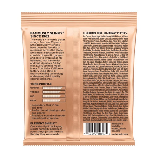 Ernie Ball | Turbo Slinky | Nickel Wound ELECTRIC Guitar Strings | 9.5 - 46 | P02224 (P02224) - Gsus4