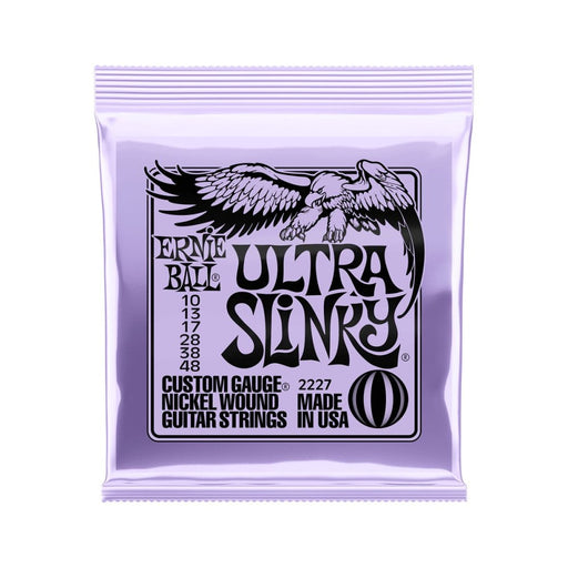 Ernie Ball | Ultra Slinky | Nickel Wound ELECTRIC Guitar String | 10 - 48 | P02227 (P02227) - Gsus4