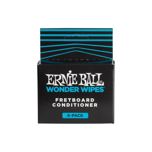 Ernie Ball | Wonder Wipes | Fretboard Conditioner | 6 Piece | P04276 (P04276) - Gsus4