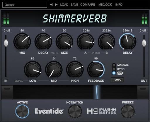 Eventide | ShimmerVerb Reverb Plug - in | Massively Lustrous Reverb (1247 - ) - Gsus4