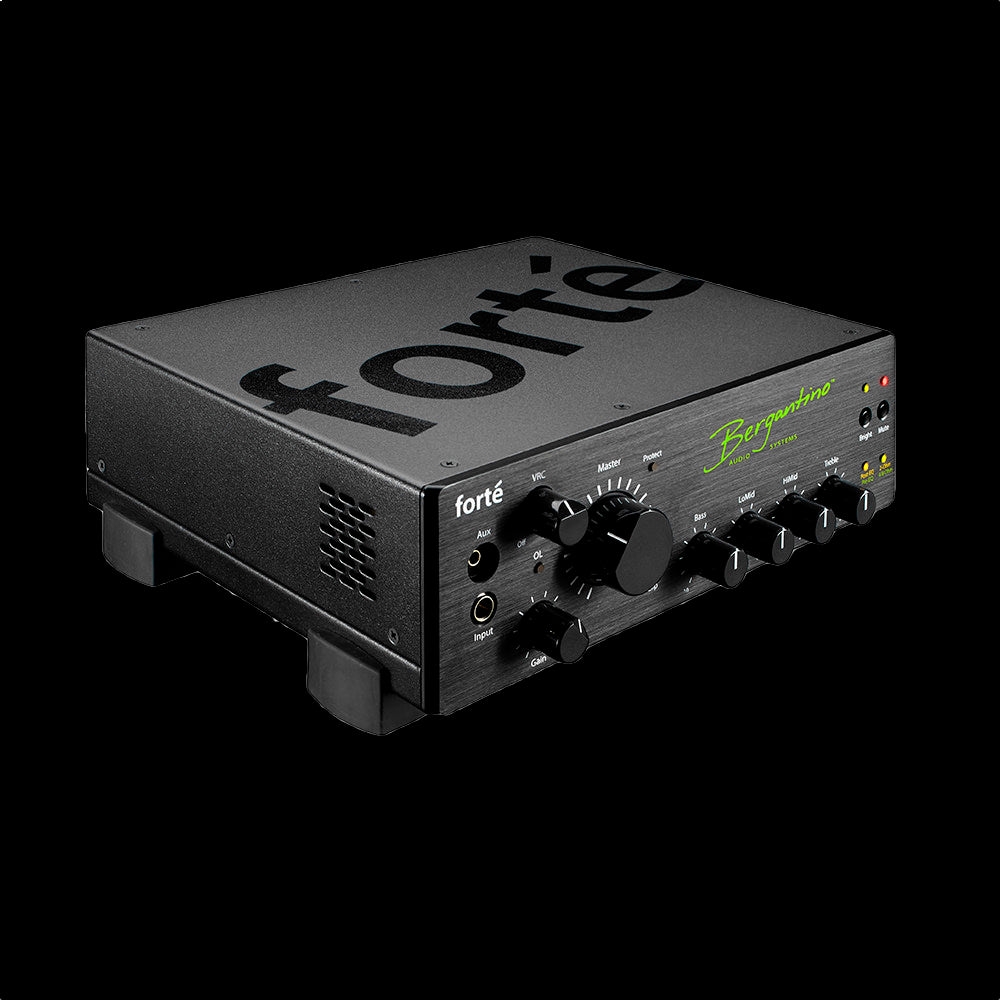 Bergantino | Forte' | 800W Bass Amp Head | On board EQ, Compressor, Filter,  Tuner & Effects