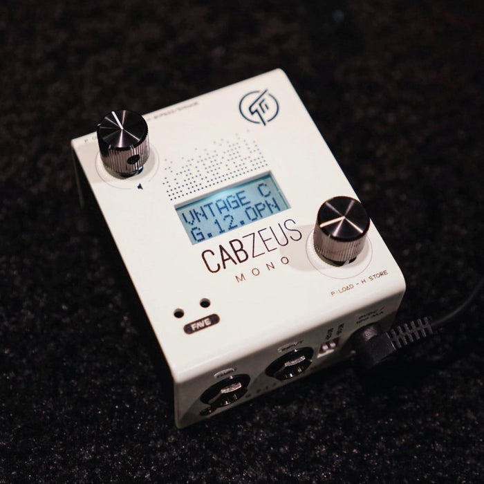 GFI System | CabZeus MONO | Speaker Cabinet Simulator & DI Box | XLR Output - Gsus4