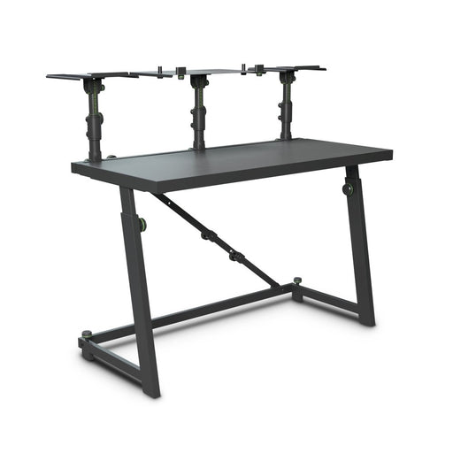Gravity | FDJT01 | DJ Desk w/ Adjustable Loudspeaker & Laptop Trays (GRA - GFDJT01) - Gsus4