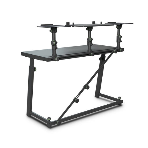 Gravity | FDJT01 | DJ Desk w/ Adjustable Loudspeaker & Laptop Trays (GRA - GFDJT01) - Gsus4