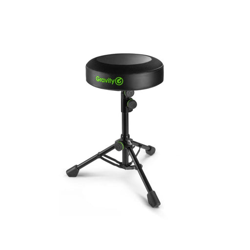 Gravity | FDSEAT1 | Round Musicians Stool | Foldable | Adjustable Height (GRA - GFDSEAT1) - Gsus4