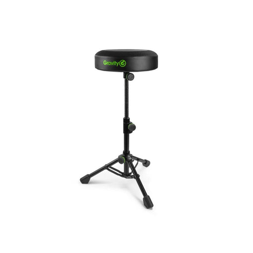 Gravity | FDSEAT1 | Round Musicians Stool | Foldable | Adjustable Height (GRA - GFDSEAT1) - Gsus4