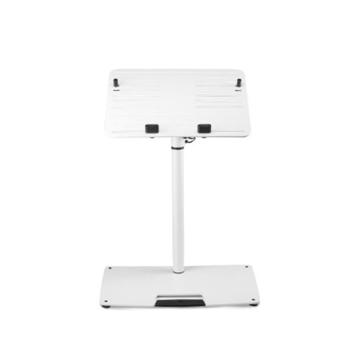 Gravity | LTST02W | Laptop Lecturn Stand | w/ Steel Base | White (GRA - GLTST02W) - Gsus4