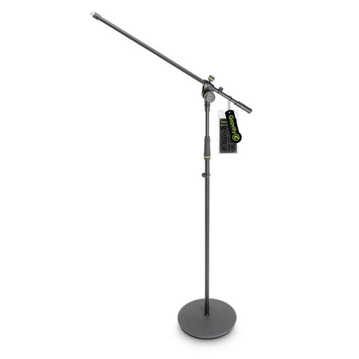 Gravity | MS2321B | Microphone Stand w/ Round Base & 2 - Point Adjustment Boom (GRA - GMS2321B) - Gsus4