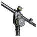 Gravity | MS2322B | Microphone Stand | w/ Round Base & 2 - Point Adjacent Telescoping Boom (GRA - GMS2322B) - Gsus4