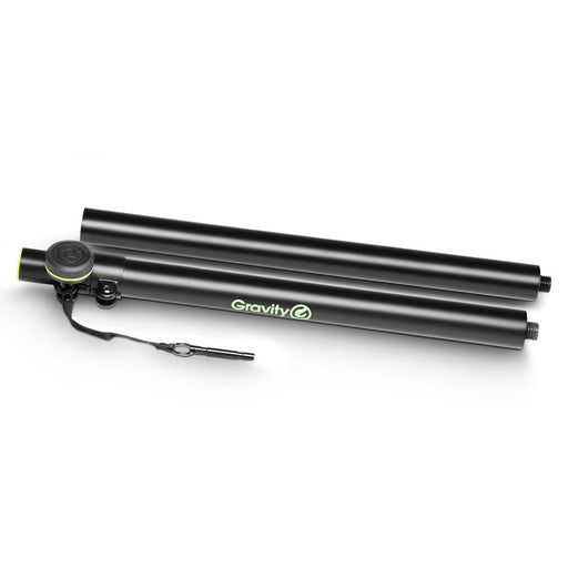Gravity | SP 2332TPB | Two Part Speaker Pole | 35 mm to M20 | 1400 mm | Single Unit (GRA - GSP2332TPB) - Gsus4