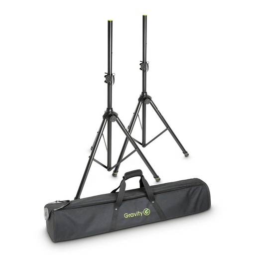 Gravity | SS 5211BSET1 | Pair | Speaker Stands (35mm) | Up to 1.9M & 50Kg | w/ Carrying Bag (GRA - GSS5211BSET1) - Gsus4