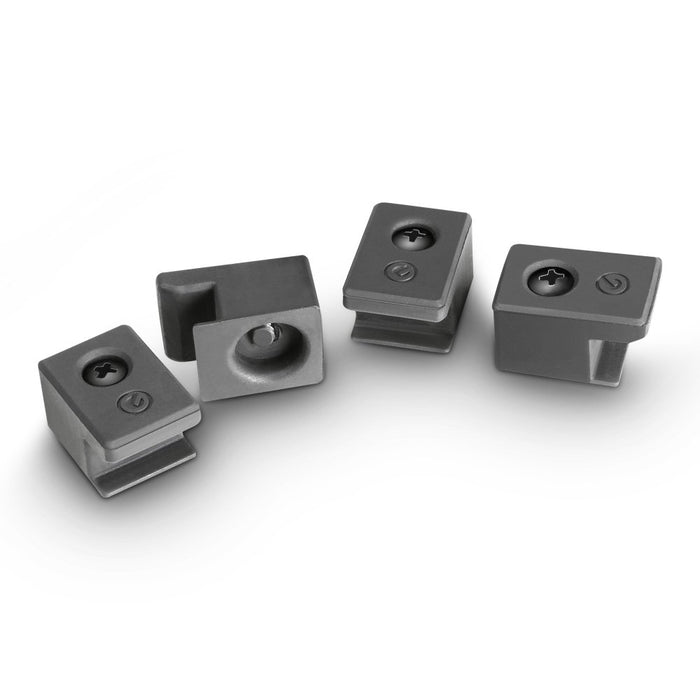 Gravity | SSP WBSET1W | Speaker Stand (35mm) w/ Round Cast Iron Base | Up to 1.8M & 40Kg | White (GRA - GSSPWBSET1W) - Gsus4