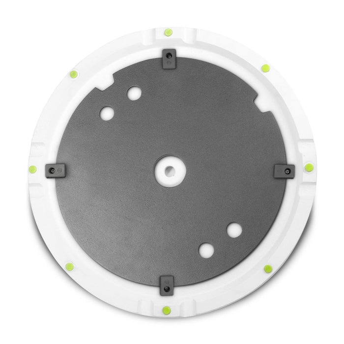 Gravity | SSP WBSET1W | Speaker Stand (35mm) w/ Round Cast Iron Base | Up to 1.8M & 40Kg | White (GRA - GSSPWBSET1W) - Gsus4