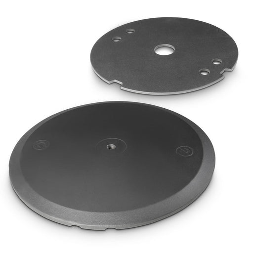Gravity | WB123SET1B | Round Cast Iron Base & Weight Plate Set for M20 Poles (GRA - GWB123SET1B) - Gsus4