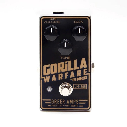 Greer Amps | Gorilla Warfare MKII | Distortion Pedal (Greer - GorillaMK2) - Gsus4