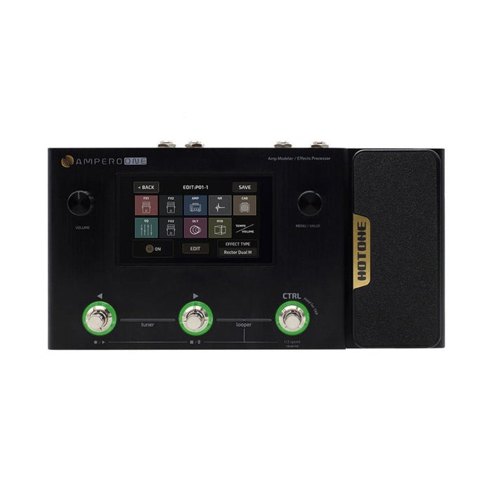 Hotone | AMPERO ONE | Multi Effects Amp Modeller | w/ CDCM HD & F.I.R.E System (HT - AMPERO - ONE) - Gsus4