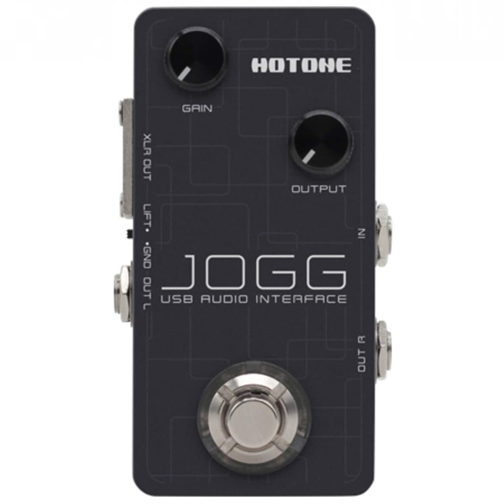 Hotone JOGG USB Audio Interface For Guitar & Bass Pedal